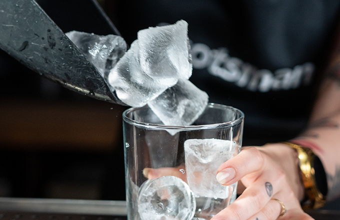 Scotsman Gourmet Supercube ice