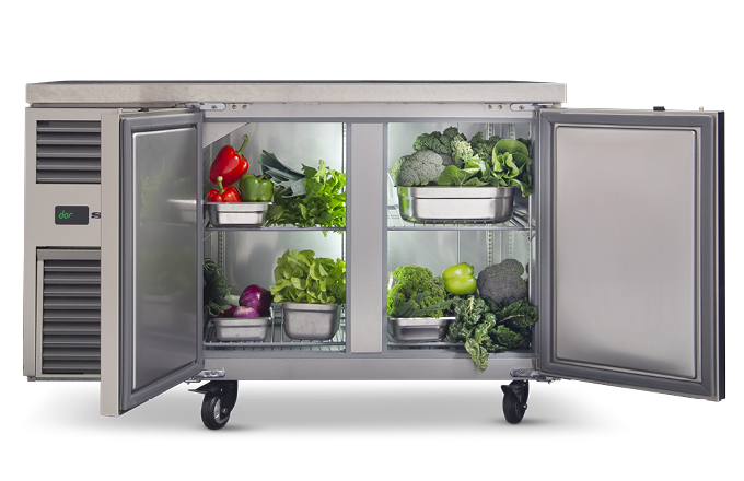 ReFlex 2 Solid Door Counter Fridge