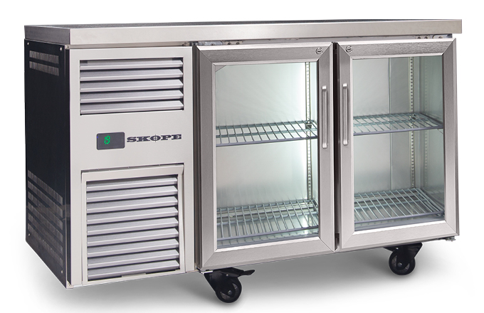 ReFlex 2 Glass Door Counter Fridge
