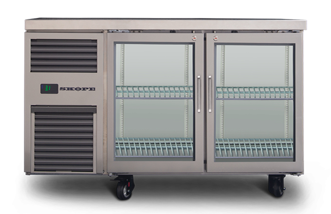 ReFlex 2 Glass Door Counter Fridge