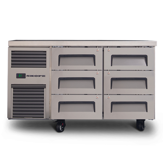 Skope Reflex 6 draw undercounter fridge