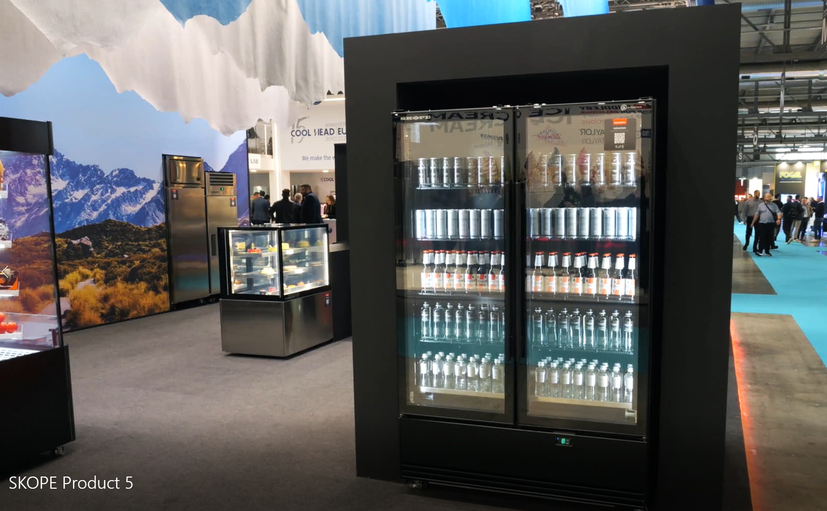 SKOPE ActiveCore bottom mounted display fridges