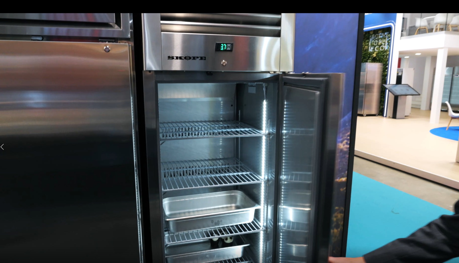 SKOPE ReFlex upright fridges.