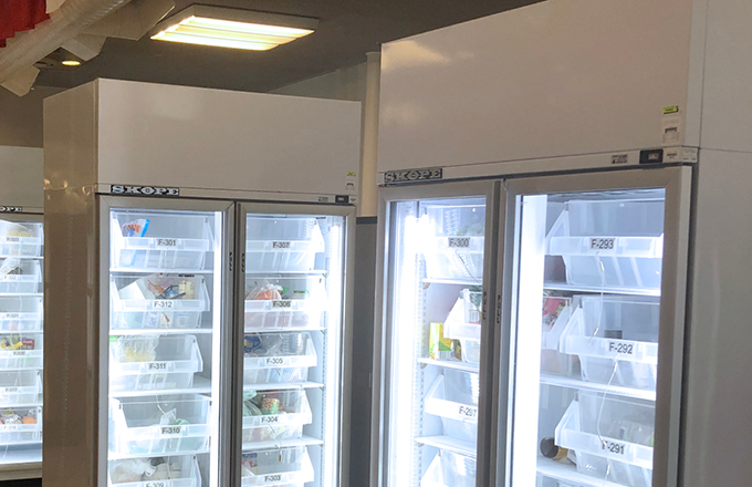 Skope ActiveCore 2 Glass Door Top Mount Upright Display Fridge