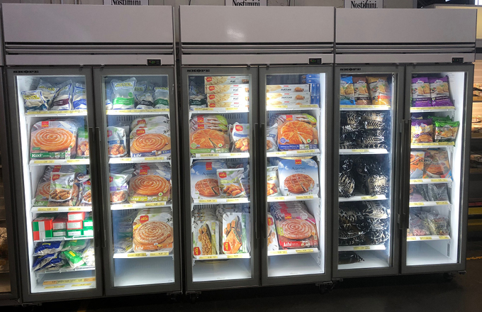 Skope ActiveCore 2 Glass Door Top Mount Upright Display Freezer