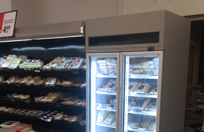 Skope ActiveCore 2 Glass Door Top Mount Upright Display Freezer