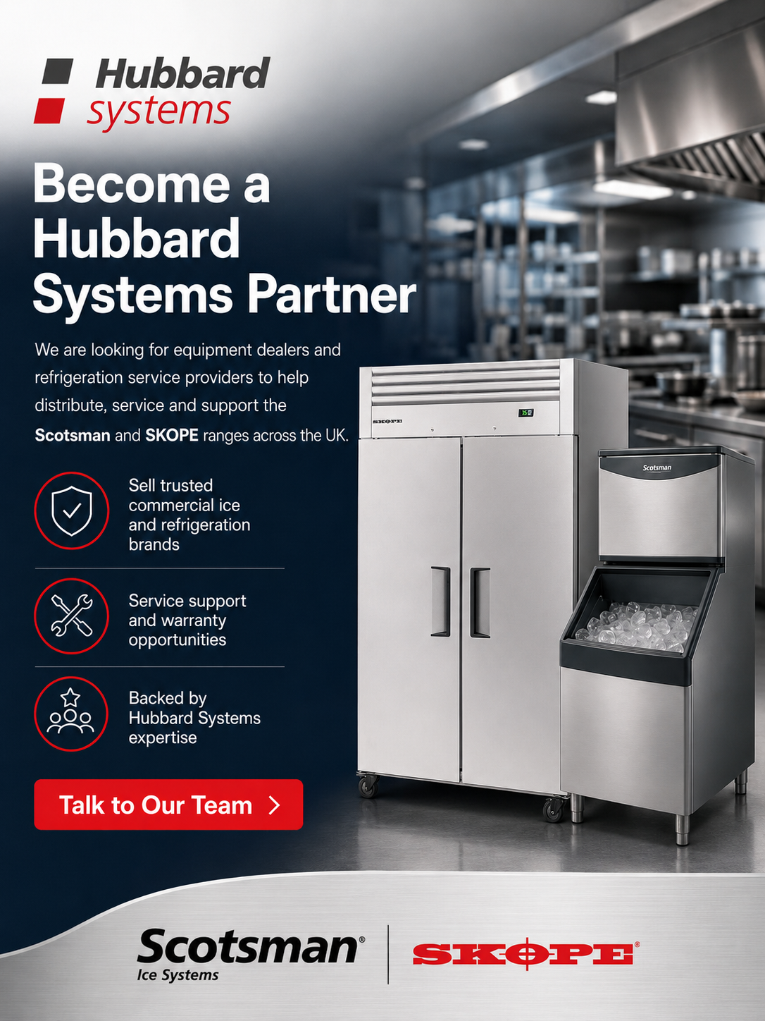 Become a partner with Hubbard Systems
