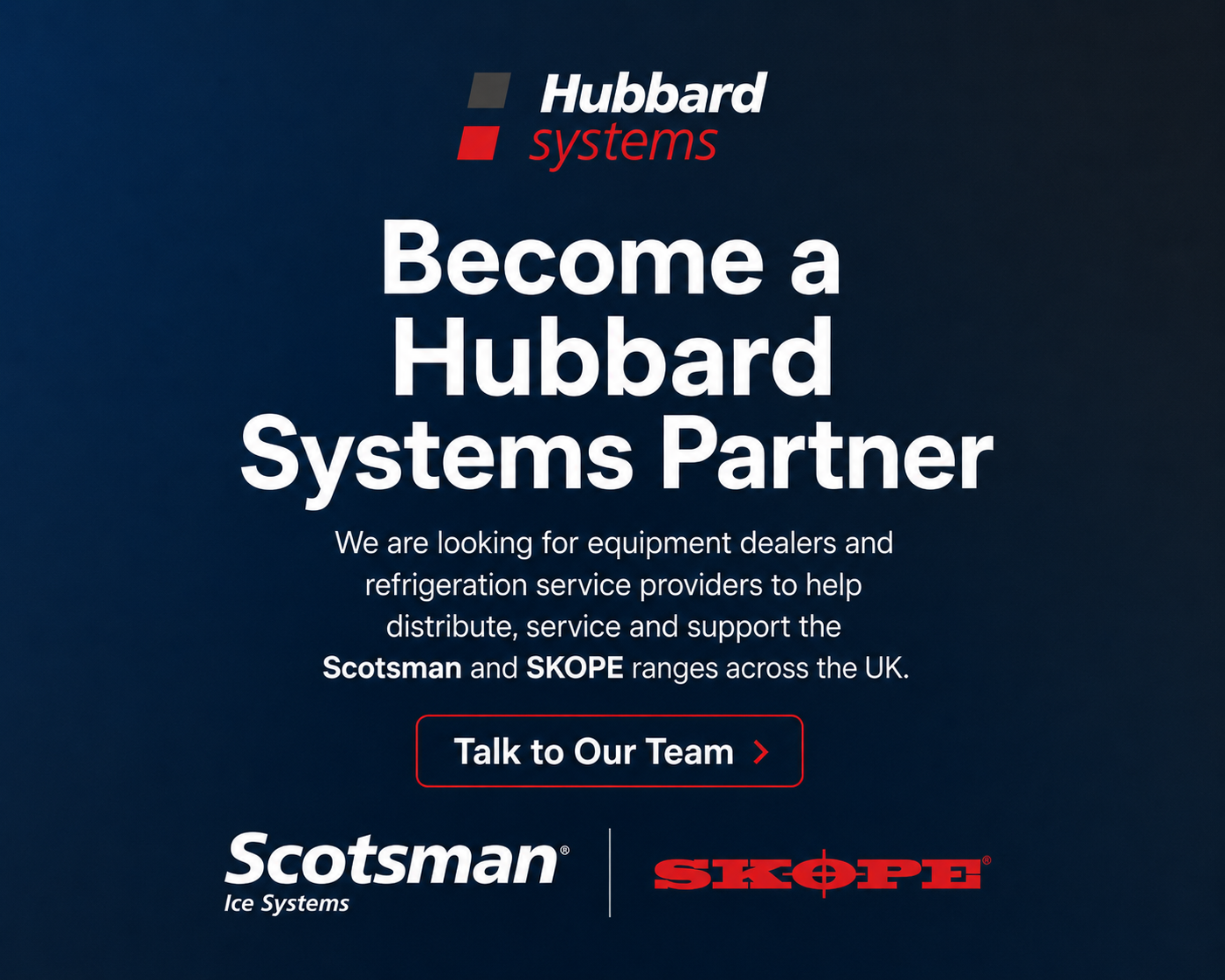 Become a partner with Hubbard Systems